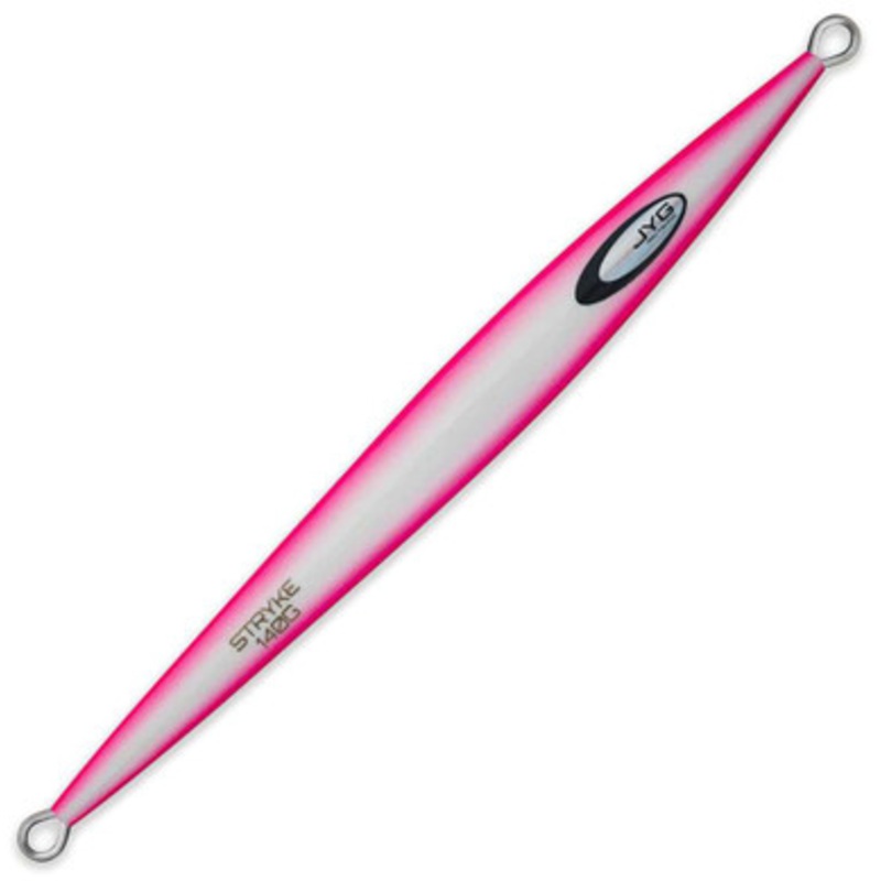 JYG PRO Fishing Stryke Slow Pitch Jig - 80g - Pink Glow