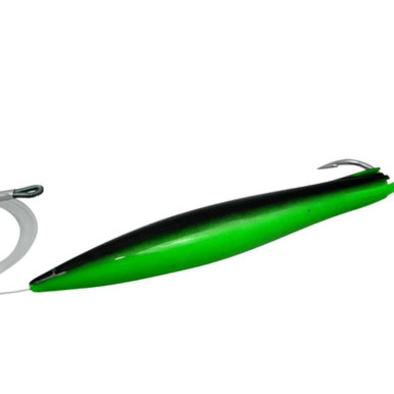 MagBay Lures The Stogie Soft Cedar Plug - 6in - Green/Black