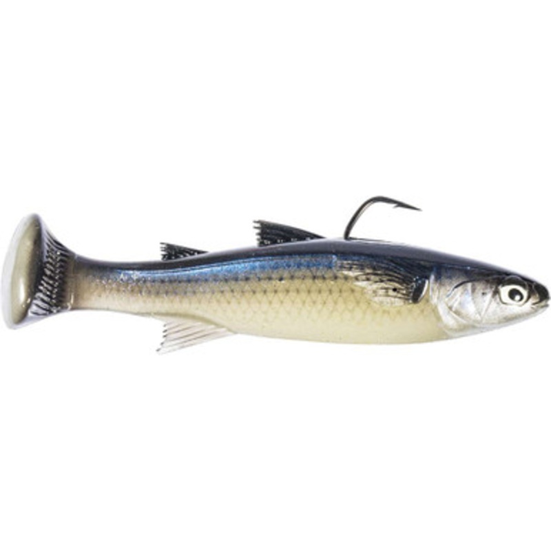 Z-Man Mulletron LT Swimbait - 6in - Glow Mullet