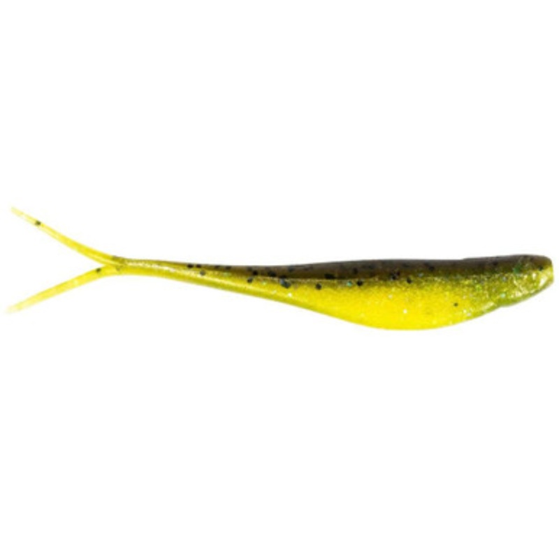 Z-Man Scented Jerk Shadz - 3.5in - Hot Snakes