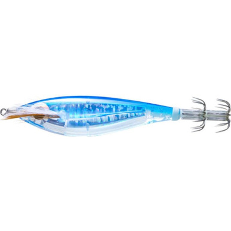 Yo-Zuri Ultra 3D Laser M2 #SS Squid Jig - 3 3/8in - Blue