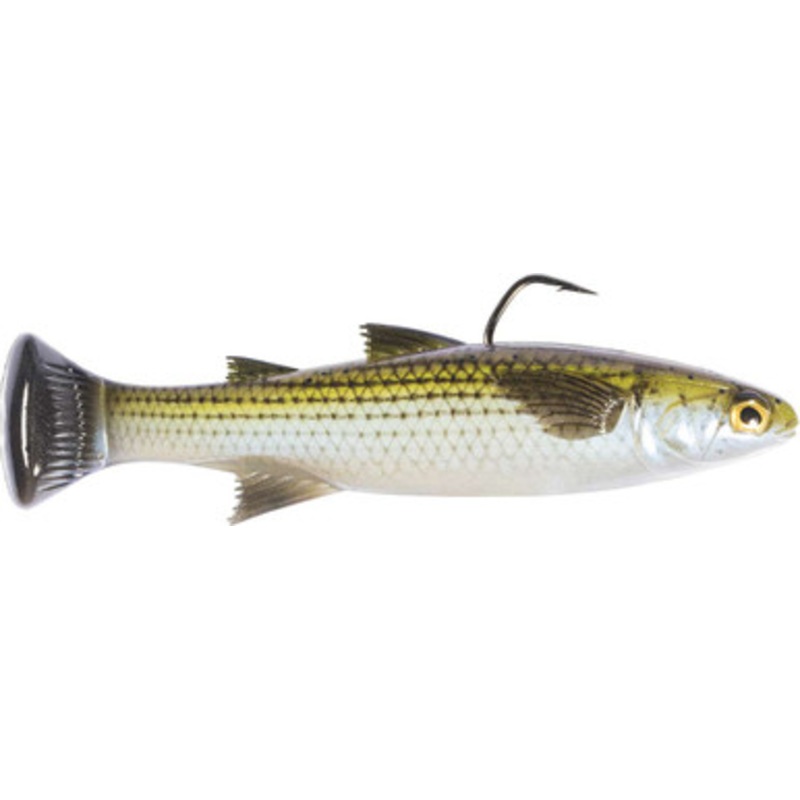 Z-Man Mulletron LT Swimbait - 4.5in - Mossback