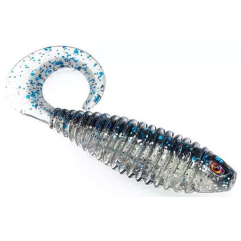 Chasebaits Curly Bait - 4in - Bruiser