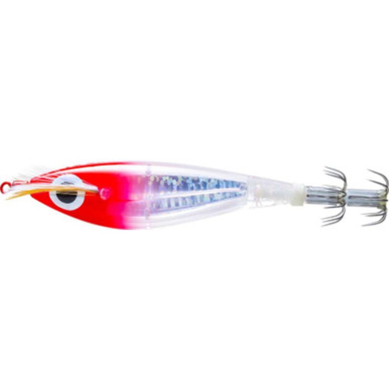 Yo-Zuri Ultra 3D Laser M2 #SS Squid Jig - 3 3/8in - Red Head