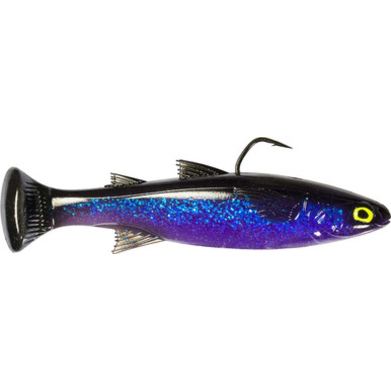 Z-Man Mulletron LT Swimbait - 4.5in - Midnight Express
