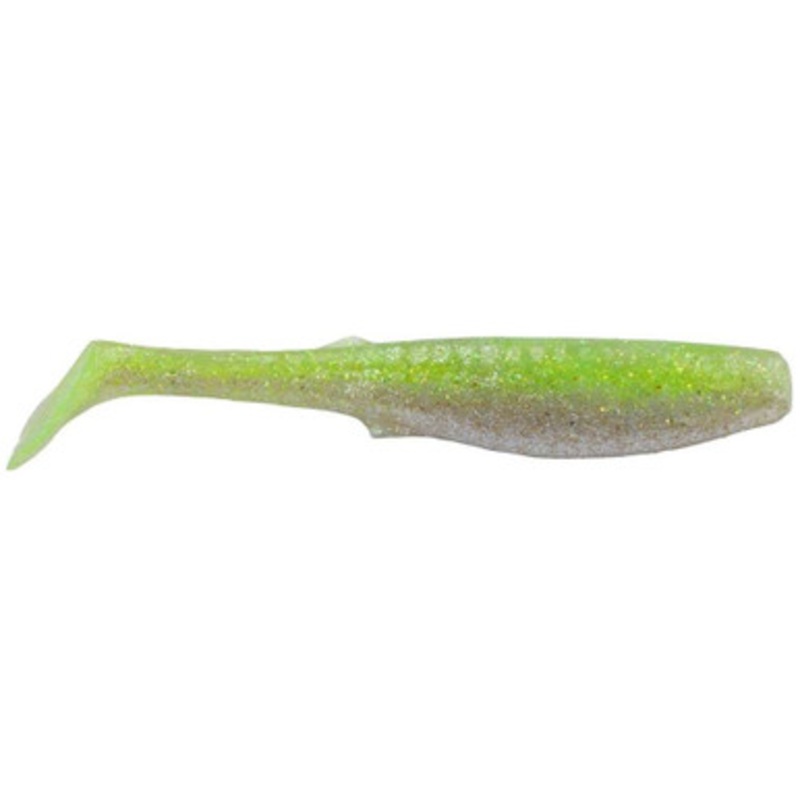 Berkley Gulp! Saltwater Paddleshad - 3in - Key Lime Chrome