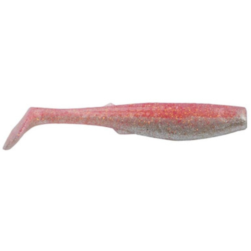 Berkley Gulp! Saltwater Paddleshad - 4in - Flamingo Chrome