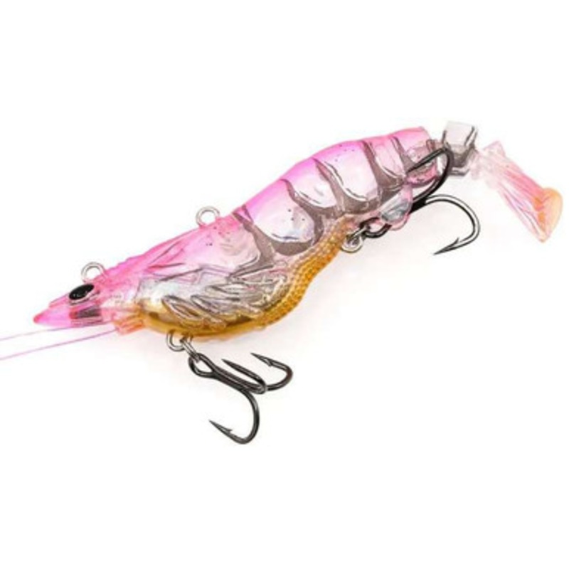 Chasebaits Armour Prawn - 4.25in - Pink Devil