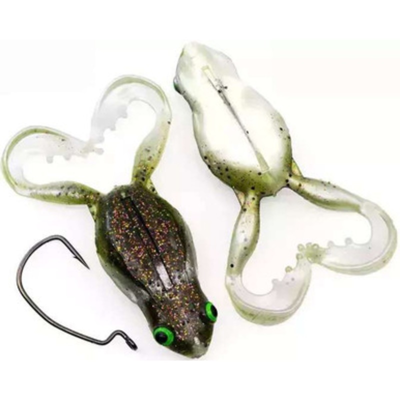 Chasebaits Flexi Frog - 1.5in - Bullfrog