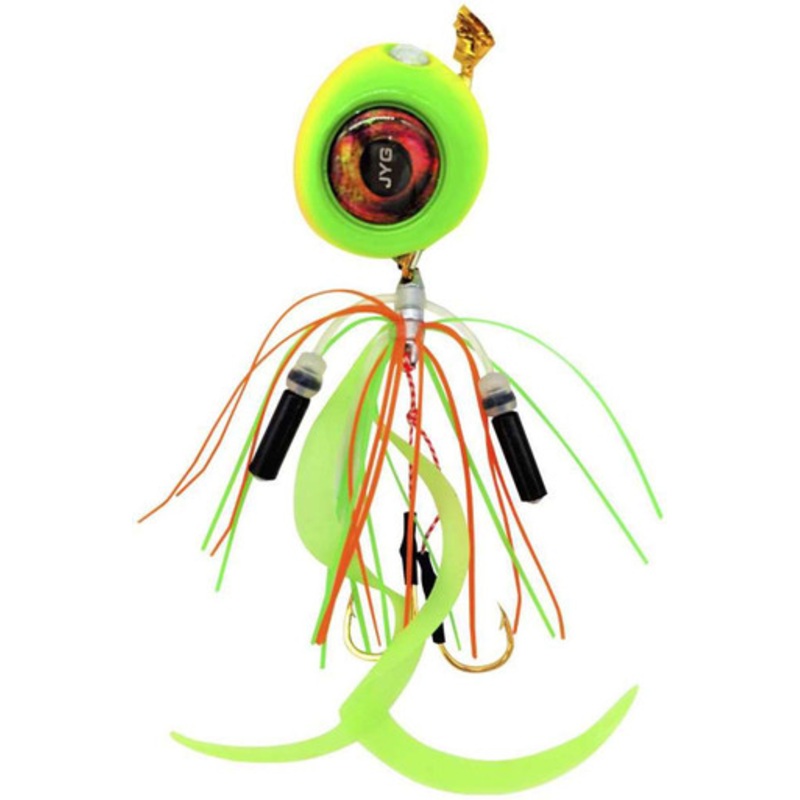 JYG PRO Fishing Eyedrop Jig - 700g - Lime