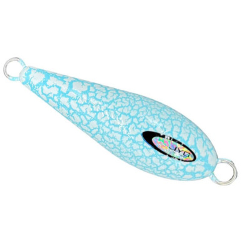 JYG PRO Fishing Tuna Bomb Jigs - 250g - White Crackle