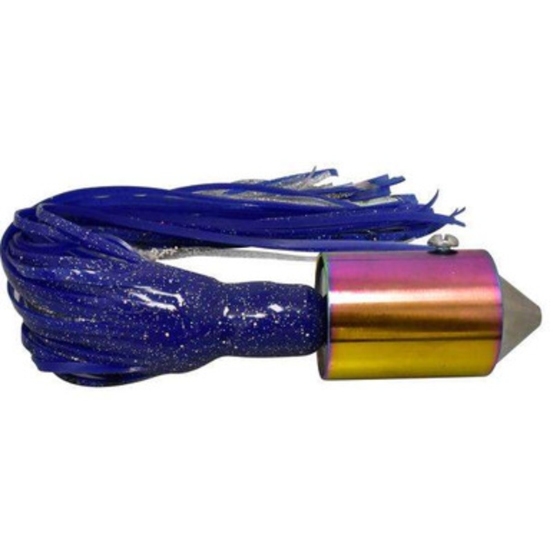 MagBay Lures El Sincero High Speed Wahoo Trolling Lure 48oz - Irid. Head - Purple Skirt