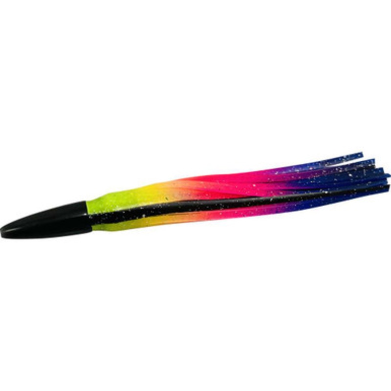 MagBay Lures Micro Machine Trolling Lure - 6in - Black/Rainbow