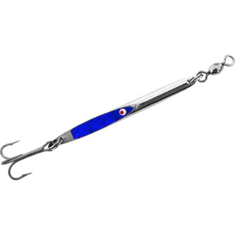 Tsunami Slimwave Spoon - 3 1/2in - 1oz - Chrome w/Blue Prism