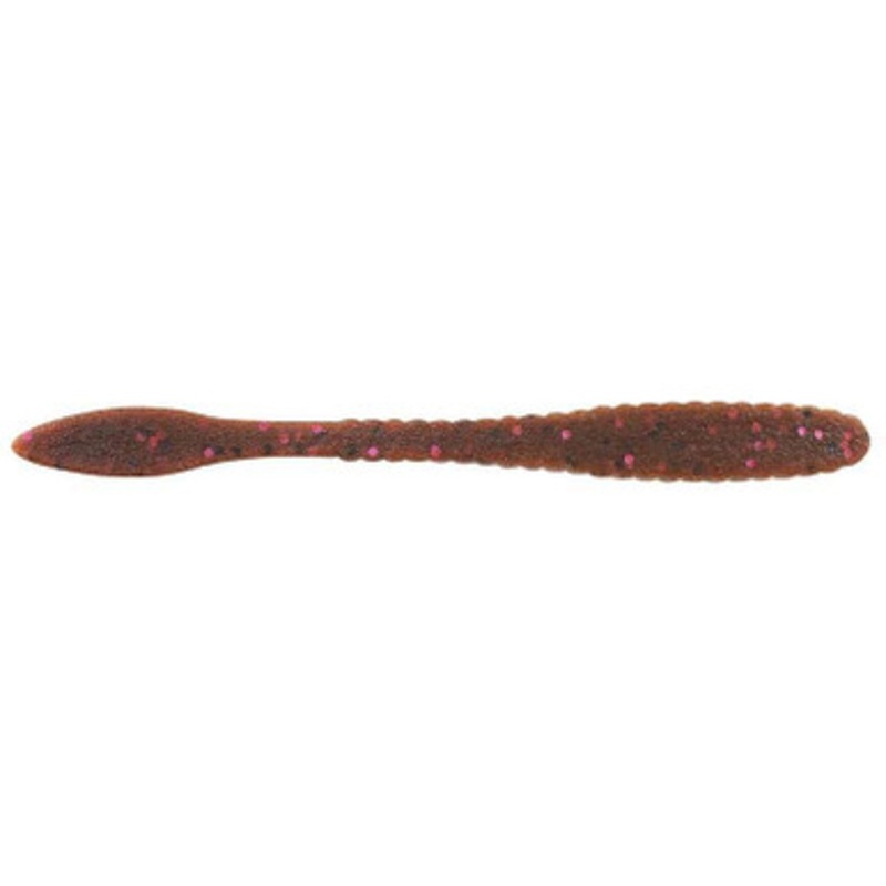 Berkley Maxscent Flat Worm - 4.25in - Cinnamon Purple
