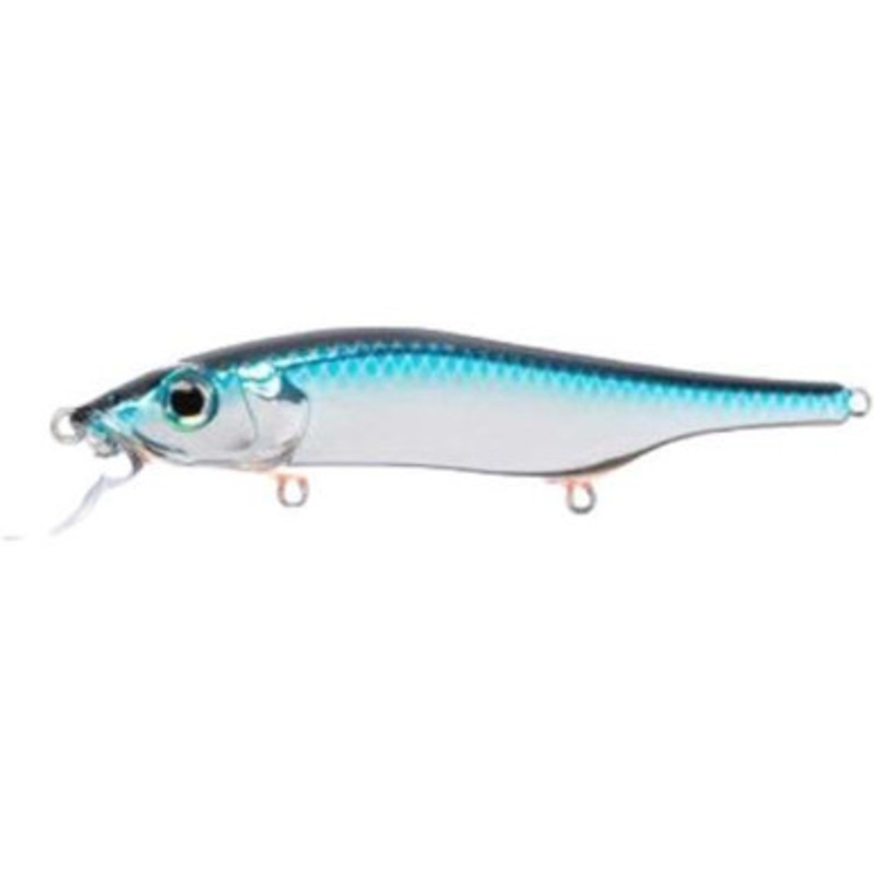 Bill Lewis Scope Stik Floater Jerkbait - 120mm - Chrome Blue/Orange Belly