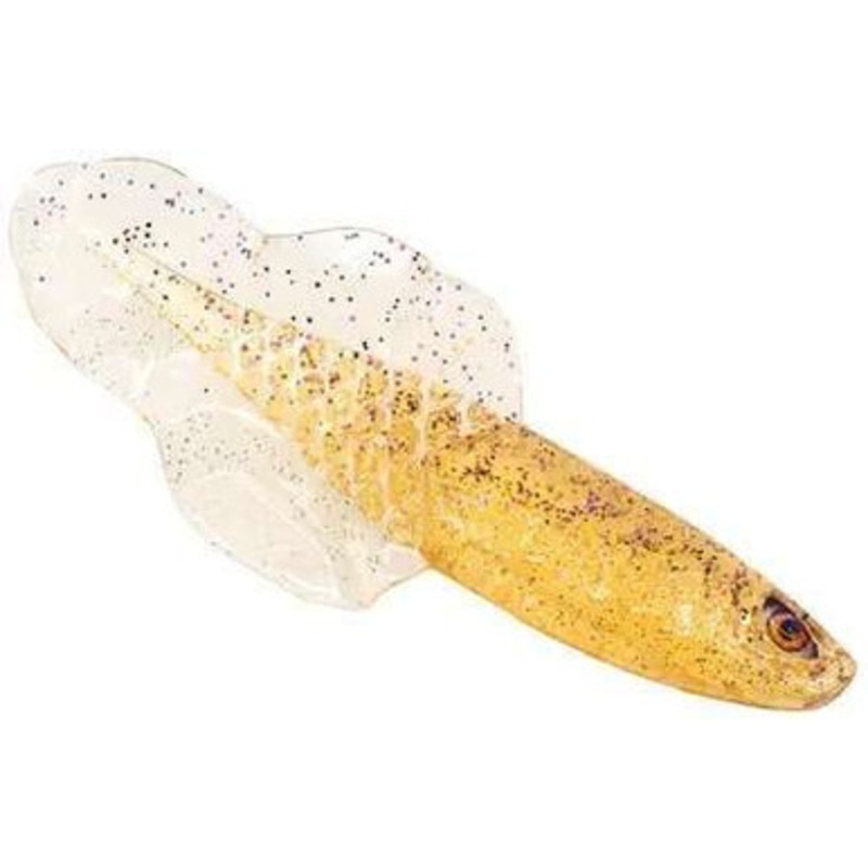 Chasebaits Flacid Shad - 3in - Gold Shiner