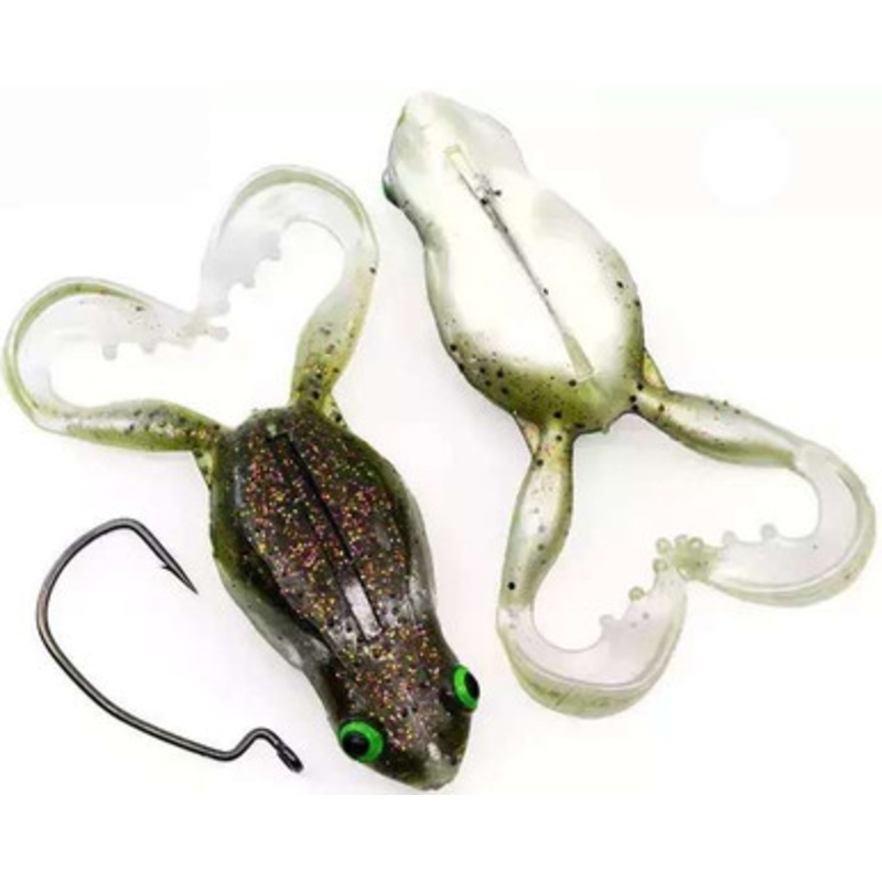 Chasebaits Flexi Frog - 2.5in - Bullfrog