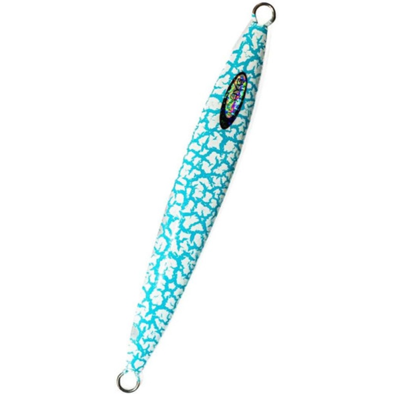 JYG PRO Fishing Semy Slow Pitch Jig - 130g - White Crackle