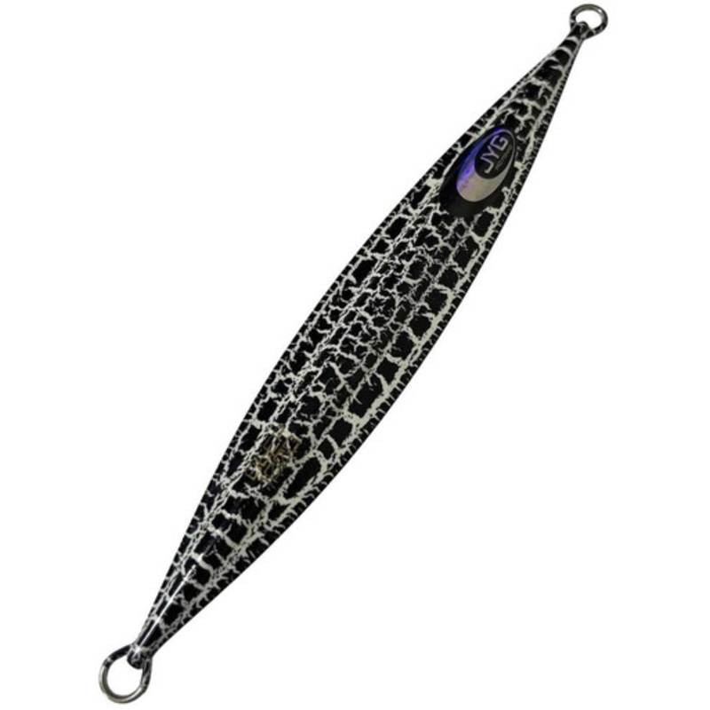 JYG PRO Fishing Deep Slow Pitch Jig - 100g - Black Crackle
