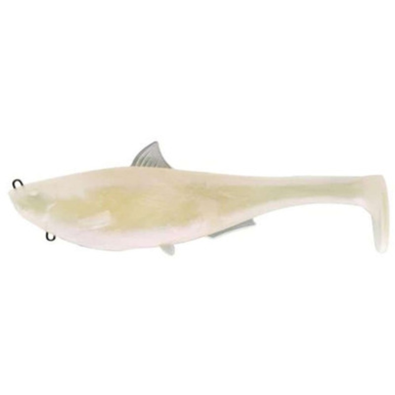 SPRO Megalojohn Swimbait - 6in - Pearl Shad