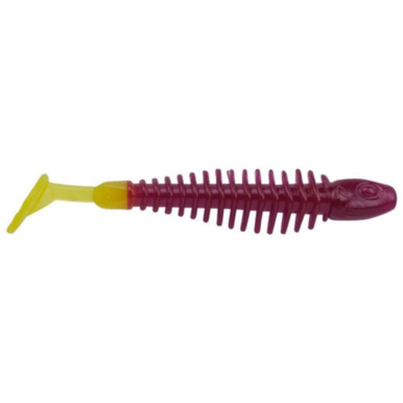 Berkley PowerBait Bonefish - 3-1/4in - Purple Chartreuse
