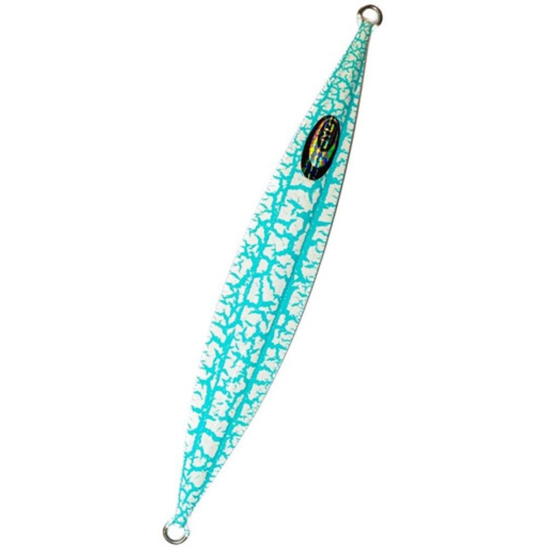 JYG PRO Fishing Deep Slow Pitch Jig - 100g - White Crackle
