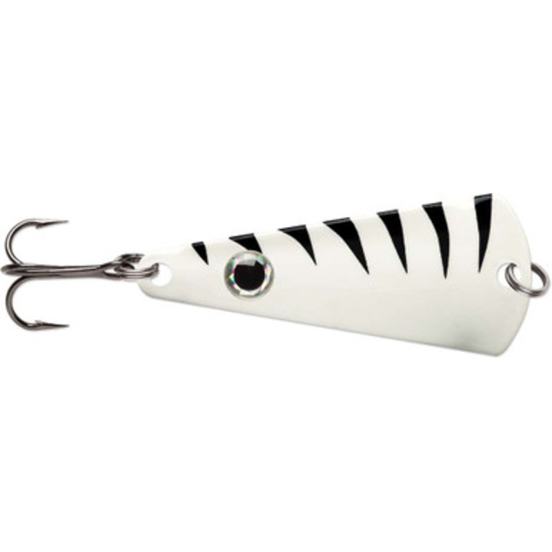 VMC Tingler Spoon - 1/16oz - Glow Tiger