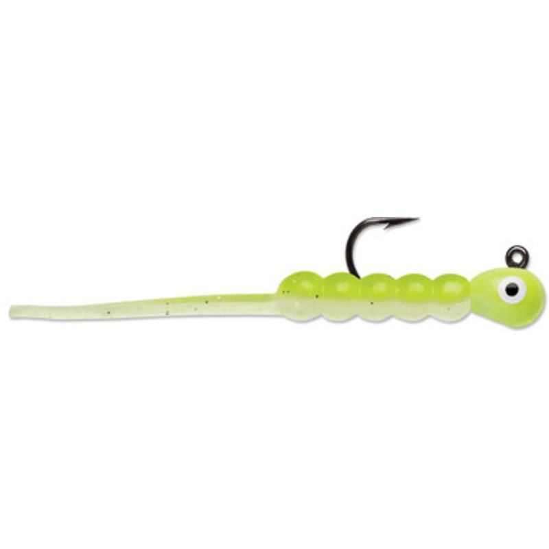 VMC Tungsten Wax Tail Jig - 1/32oz - Chartreuse