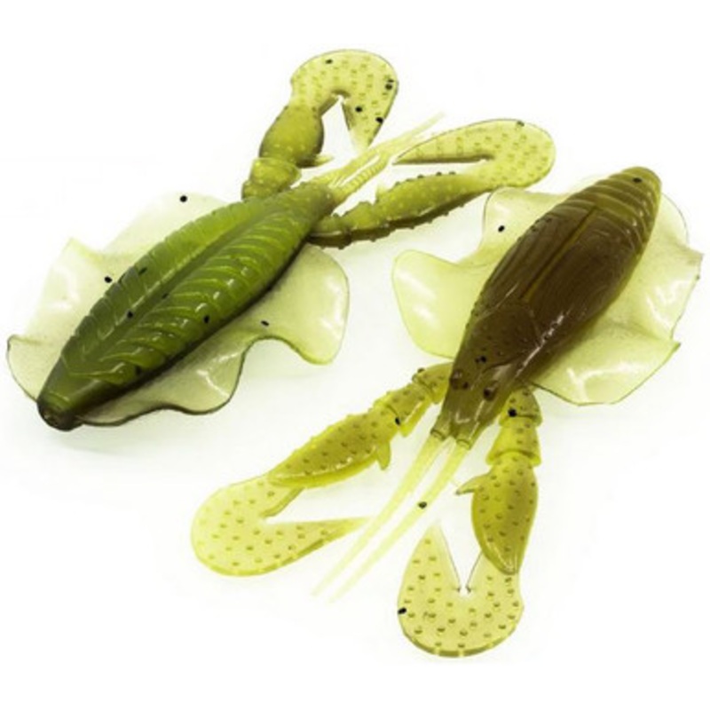 Chasebaits Love Bug - 4in - Green Pumpkin Chartreuse