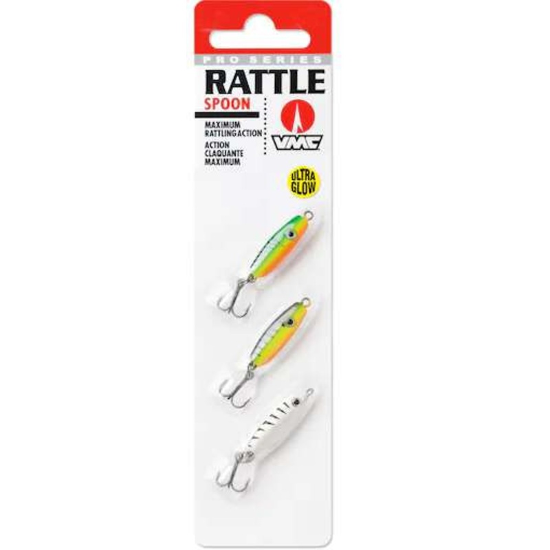VMC Rattle Spoon Kit - 1/8oz - Glow