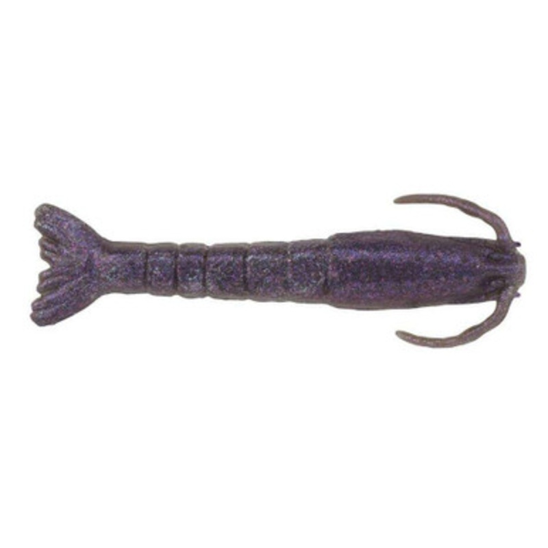 Berkley Gulp! Saltwater Shrimp - 3in - Purple Chrome