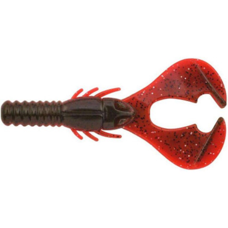Berkley PowerBait Shape 108 - 4in - Hot Craw