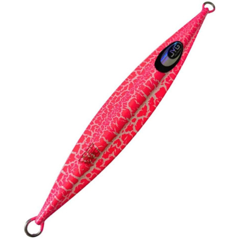 JYG PRO Fishing Deep Slow Pitch Jig - 100g - Pink Crackle