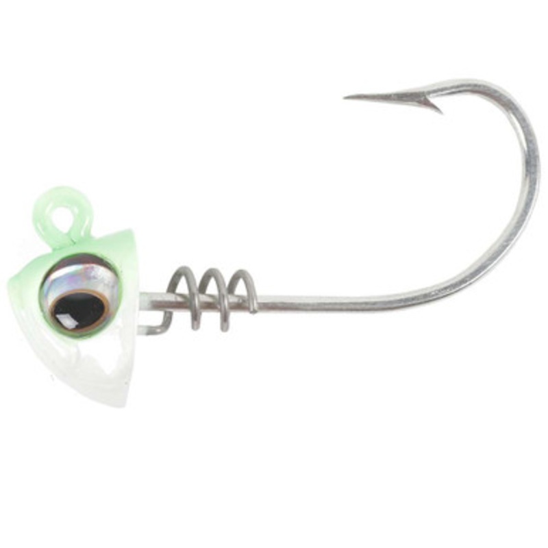 No Live Bait Needed Screwlock Jigheads - 5'' Bait - 1 1/2oz - Lsidr