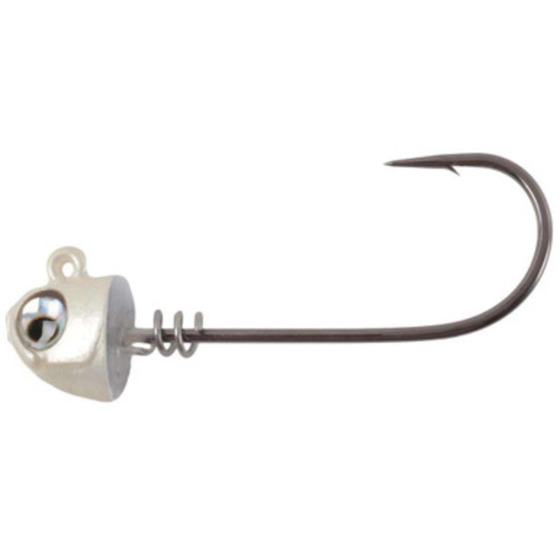 No Live Bait Needed Screwlock Jigheads - 8'' Bait - 1 1/2oz - HYB