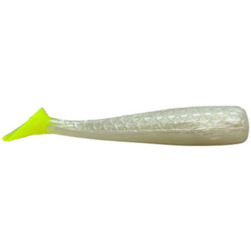RonZ Z-Fin Paddletail Replacement Bodies - 5in - Pearl/Chart
