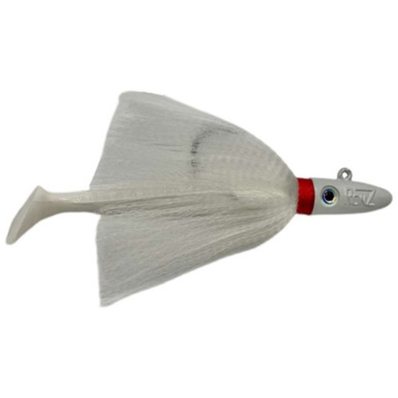 RonZ Paddle Hawk Jig - White/White