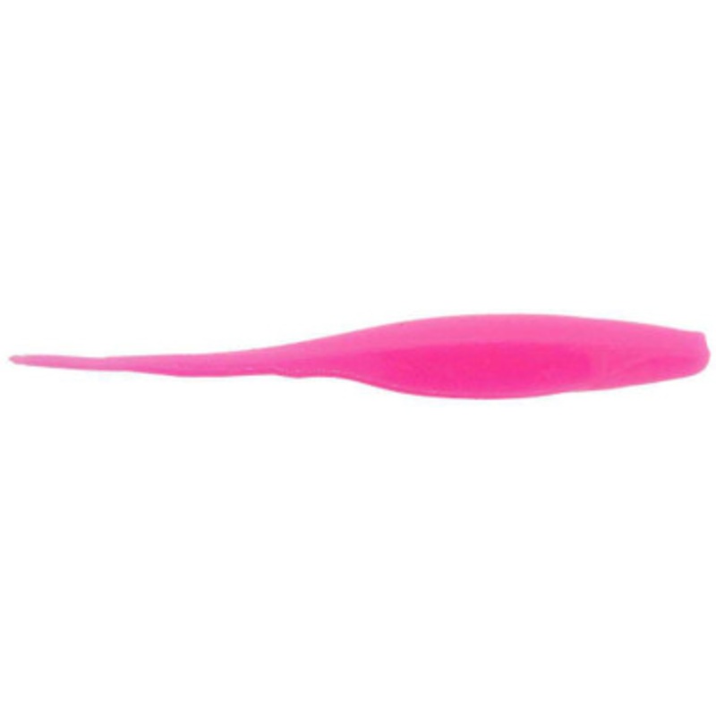 Bass Assassin Straight Tail Shad - 5in - Pink