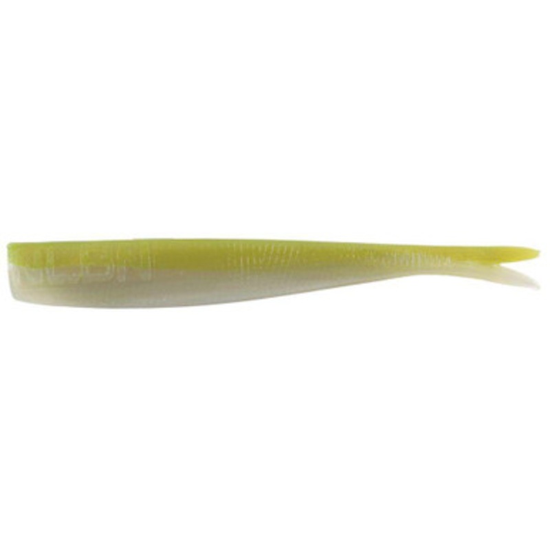 No Live Bait Needed (NLBN) Straight Tail - 8'' - Green Back