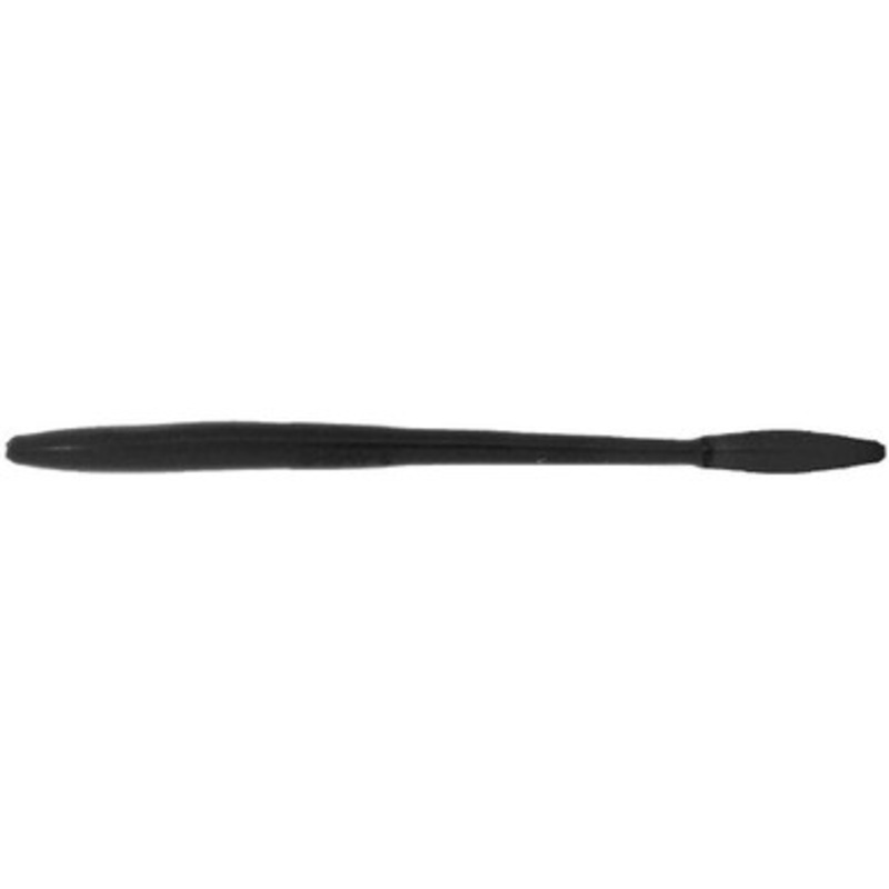 Bass Assassin Tapout Worm - 7.5in - Black