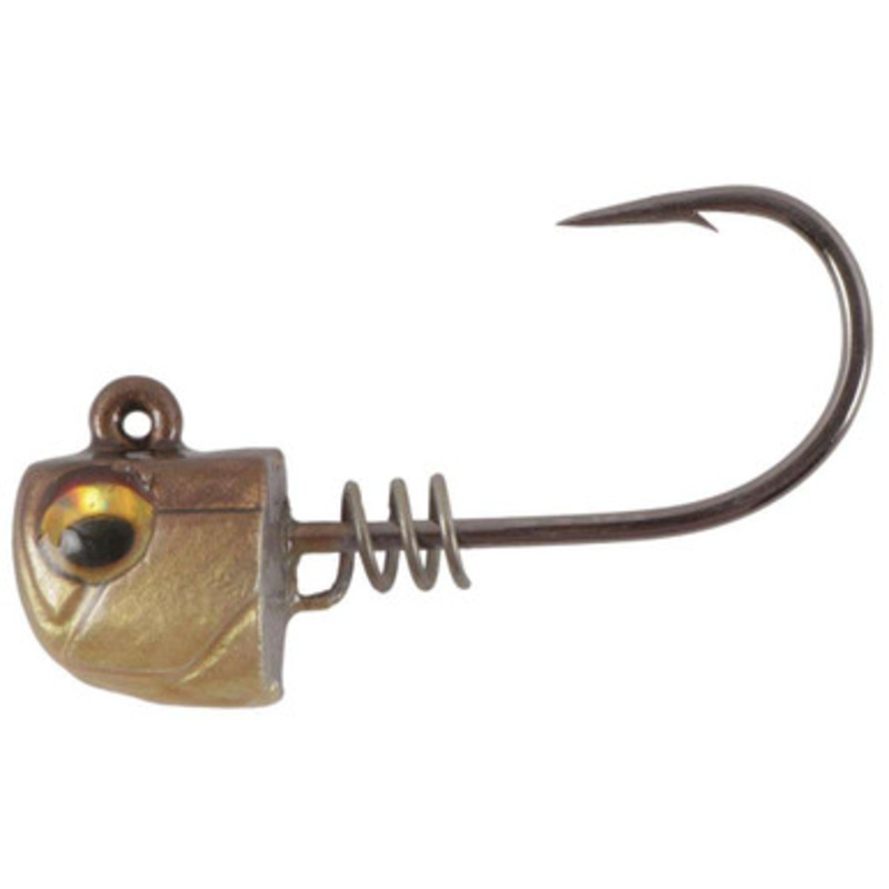 No Live Bait Needed (NLBN) Screwlock Jigheads - 3'' Bait - 3/4oz - TT