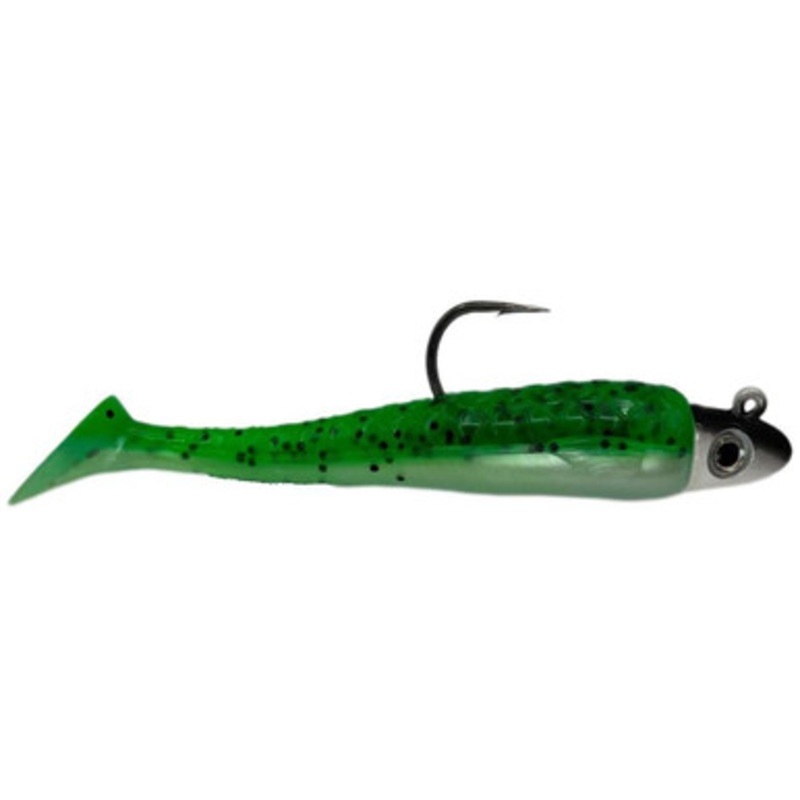 RonZ Z-Fin Original Series Rigged Paddletail - 5in - 1.5oz - Mackerl
