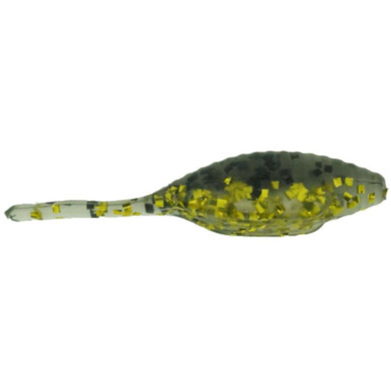 Bass Assassin 1 1/2'' Tiny Shad Lure - Gold Pepper Shine