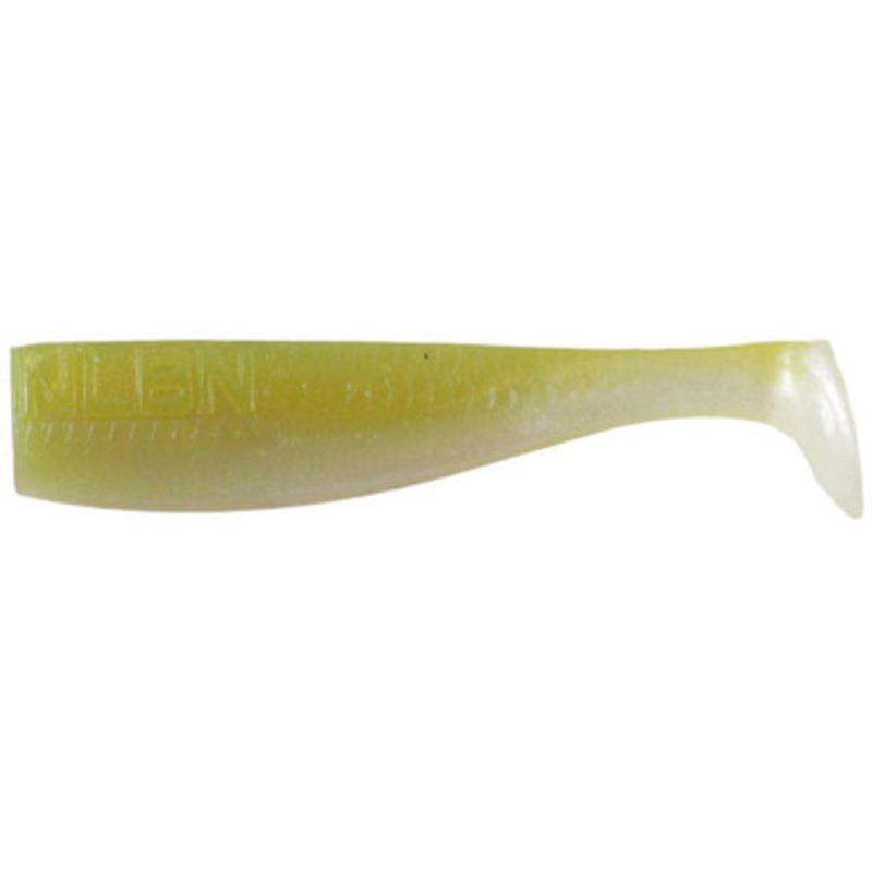 No Live Bait Needed (NLBN) Paddle Tail Swimbaits - 3'' - Green Back