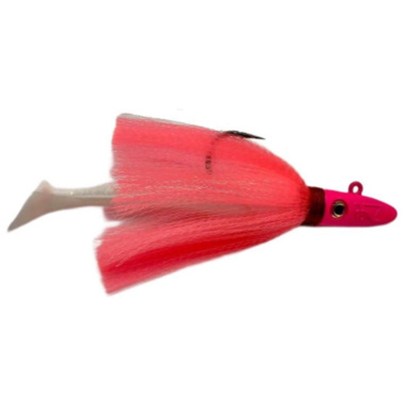 RonZ Paddle Hawk Jig - Pink/White