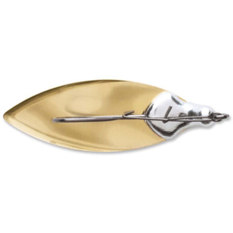 VMC GJW45 Gliding Jig Lure Gold/Willow Blade
