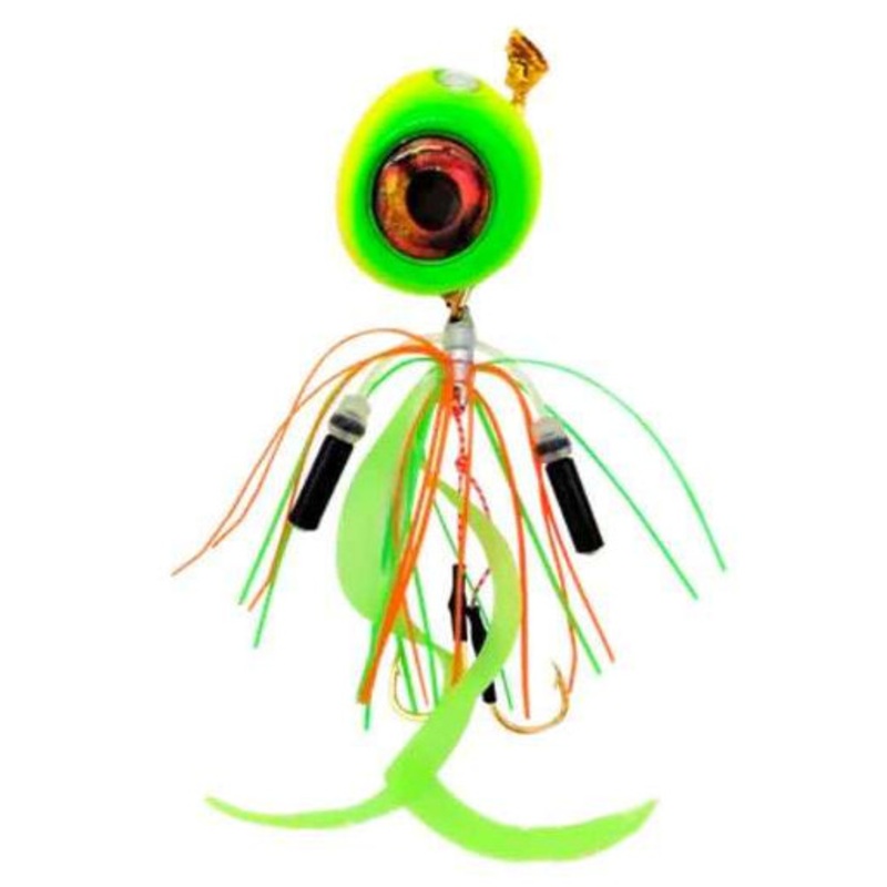 JYG PRO Fishing Eyedrop Jig - 250g - Lime