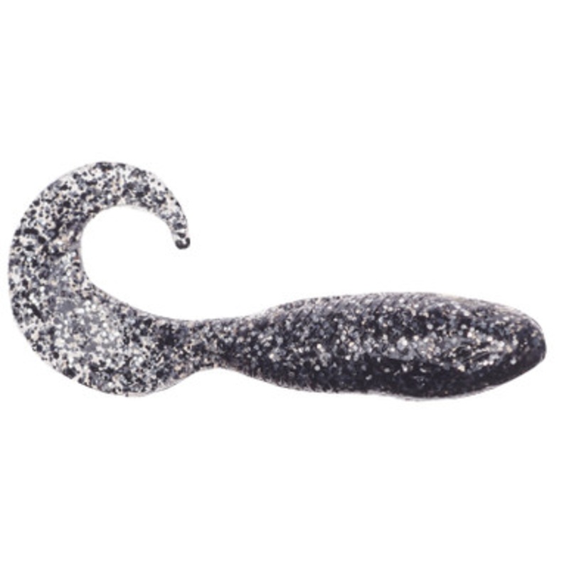 Berkley Gulp! Saltwater Swimming Mullet - 4in - Black Bling