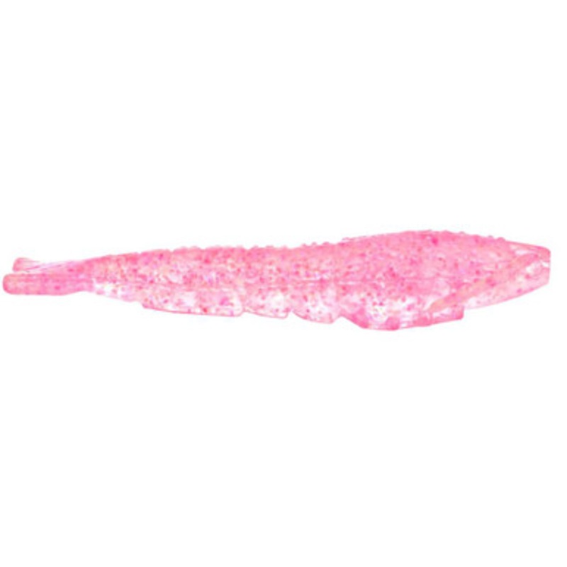 Berkley Translucent Gulp! Shrimp - 4in - Flamingo Flash